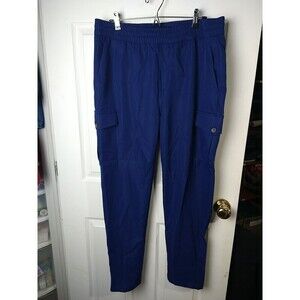 LE 31 Par Simons Blue Pullon Elastic Waist Utility Cargo Pants. Size L